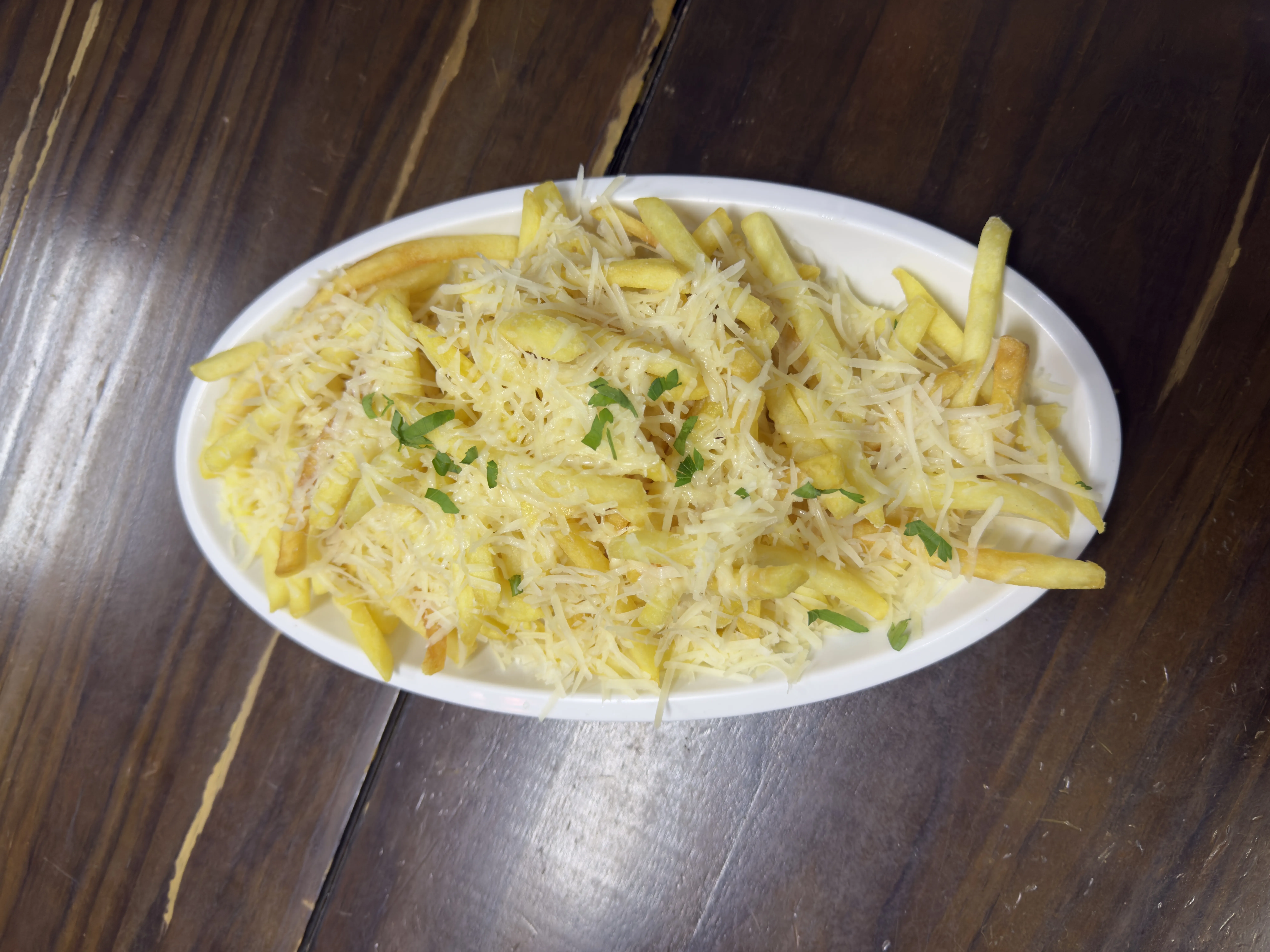 Fritas com Parmesão