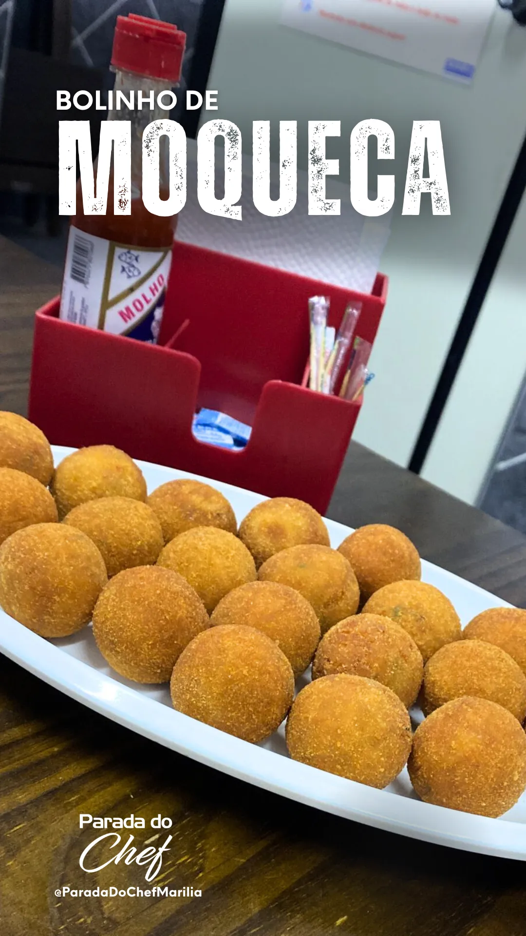 Bolinho de Moqueca (20 unidades)